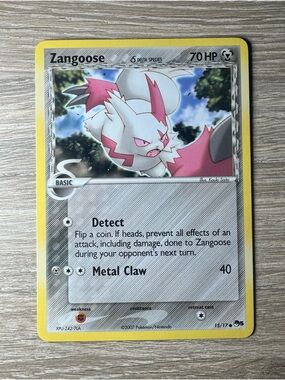 Zangoose #15/Pokemon POP Series 5